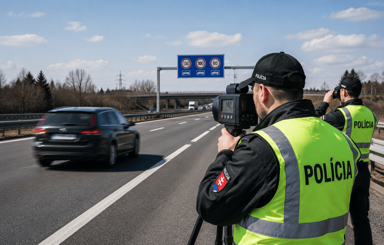 merianie rýchlosti policajtmi, nové pravidlá v cestnej premávke